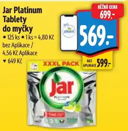 Albert Jar Platinum Tablety do myčky nabídka