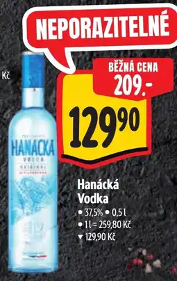 Albert Hanácká Vodka nabídka