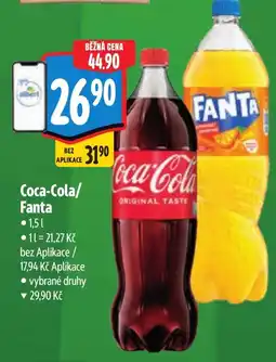 Albert Coca-Cola/ Fanta nabídka