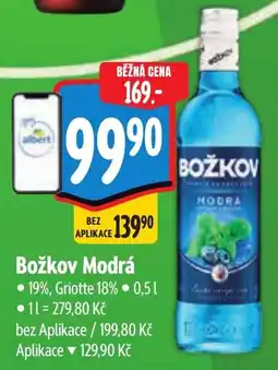 Albert Božkov Modrá nabídka