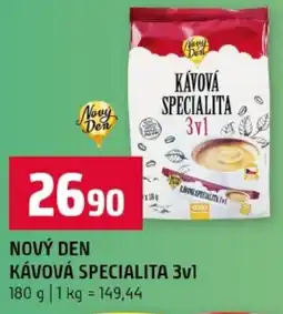 Terno Nový den kávová specialita 3v1 nabídka