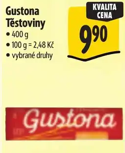 Albert Gustona Těstoviny nabídka