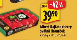 Albert Albert Rajčata cherry oválná Hranáček nabídka