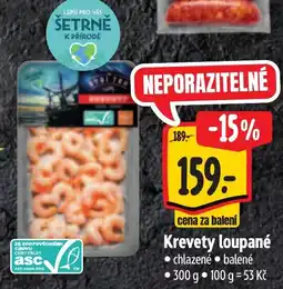 Albert Krevety loupané nabídka