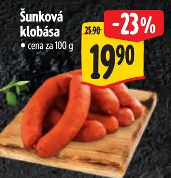 Albert Šunková klobása nabídka