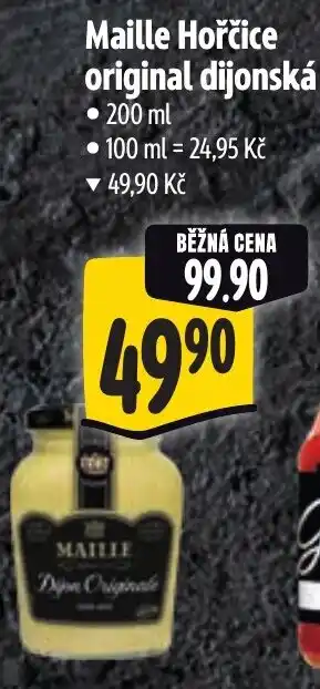 Albert Maille Hořčice original dijonská nabídka