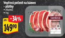 Albert Vepřová pečeně na kámen - plátky nabídka