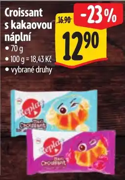 Albert Croissant s kakaovou náplní nabídka