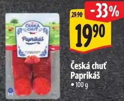 Albert Česká chuť Paprikáš nabídka