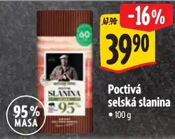 Albert Poctivá selská slanina nabídka