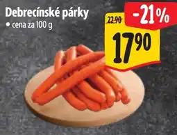 Albert Debrecínské párky nabídka