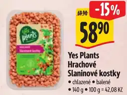 Albert Yes Plants Hrachové Slaninové kostky nabídka