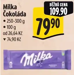 Albert Milka Čokoláda nabídka