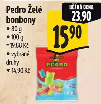 Albert Pedro Želé bonbony nabídka