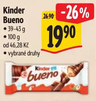 Albert Kinder Bueno nabídka
