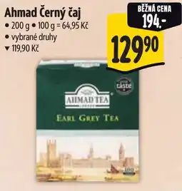 Albert Ahmad Černý čaj nabídka