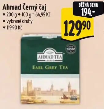 Albert Ahmad Černý čaj nabídka