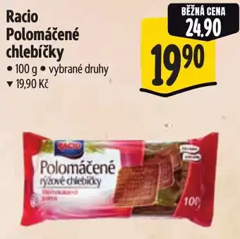 Albert Racio Polomáčené chlebíčky nabídka