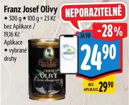 Albert Franz Josef Olivy nabídka