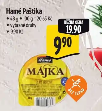 Albert Hamé Paštika nabídka