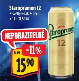 Albert Staropramen 12 nabídka
