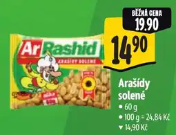 Albert Arašídy solené nabídka