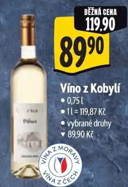 Albert Víno z Kobylí nabídka
