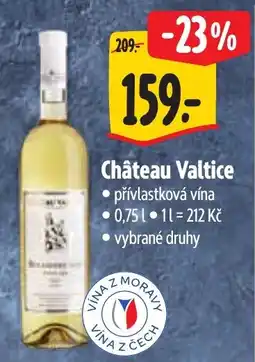Albert Château Valtice nabídka