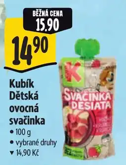 Albert Kubík Dětská ovocná svačinka nabídka