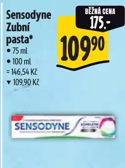 Albert Sensodyne Zubní pasta nabídka