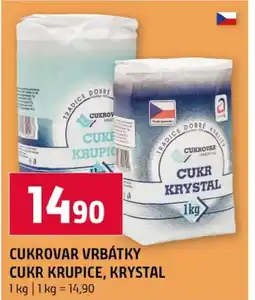Terno Cukrovar vrbátky cukr krupice, krystal nabídka