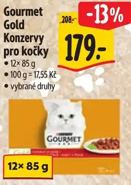 Albert Gourmet Gold Konzervy pro kočky nabídka