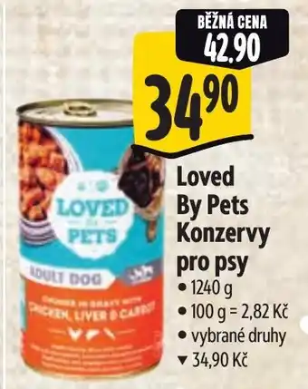 Albert Loved By Pets Konzervy pro psy nabídka