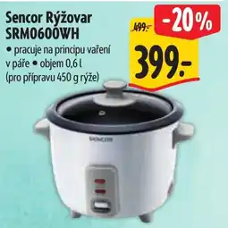 Albert Sencor Rýžovar SRM0600WH nabídka