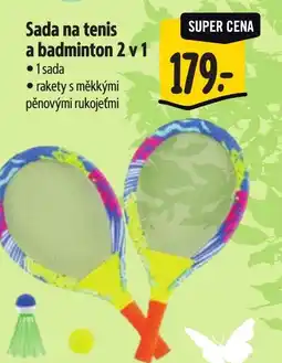 Albert Sada na tenis a badminton 2 v1 nabídka
