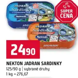 Terno Nekton jadran sardinky nabídka