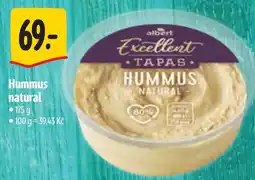 Albert Hummus natural nabídka