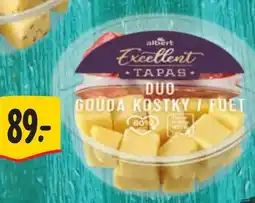 Albert Duo-Gouda kostky/fuet nabídka