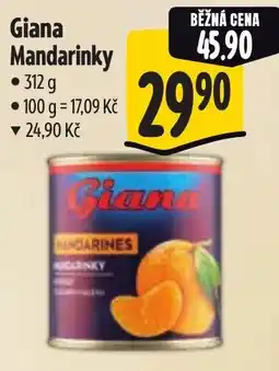 Albert Giana Mandarinky nabídka