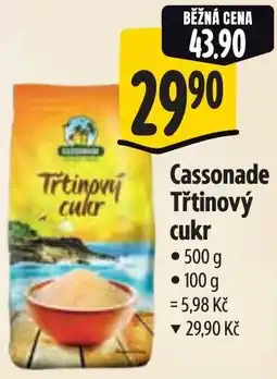 Albert Cassonade Třtinový cukr nabídka