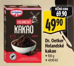 Albert Dr. Oetker Holandské kakao nabídka