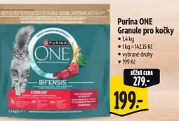 Albert Purina ONE Granule pro kočky nabídka