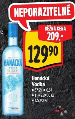 Albert Hanácká Vodka nabídka
