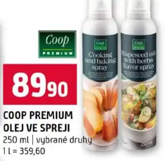 Terno Coop premium olej ve spreji nabídka