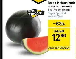Tesco Tesco Meloun vodní se sníženým obsahem semen nabídka