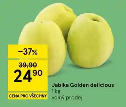 Tesco Jablka Golden delicious nabídka