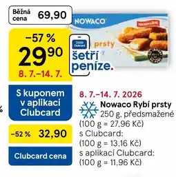 Tesco Nowaco Rybí prsty nabídka