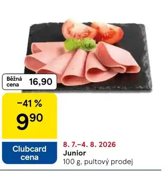 Tesco Junior nabídka