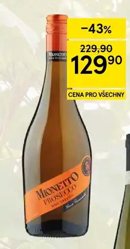 Tesco Mionetto Prosecco Frizzante nabídka