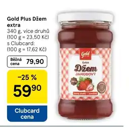 Tesco Gold Plus Džem extra nabídka